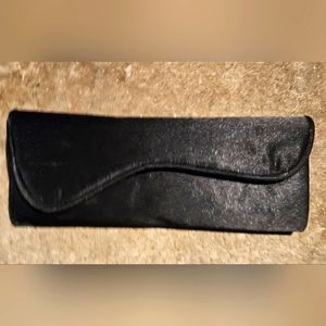 Black Satin Clutch
